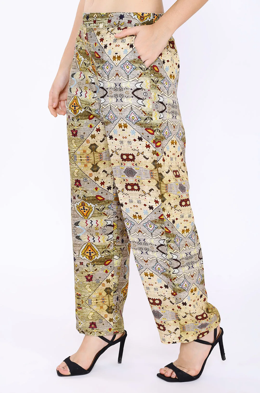 Diamond Print Lounge Pants
