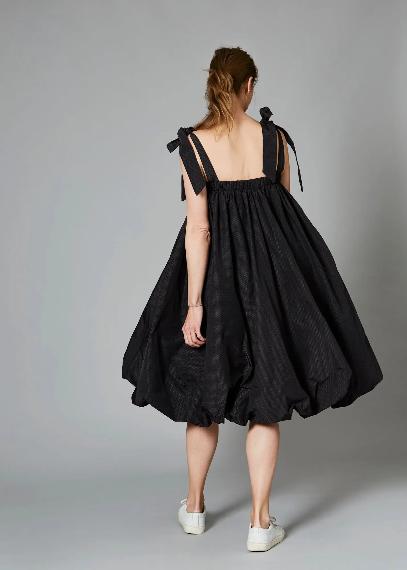 Dress R804, Black Dots