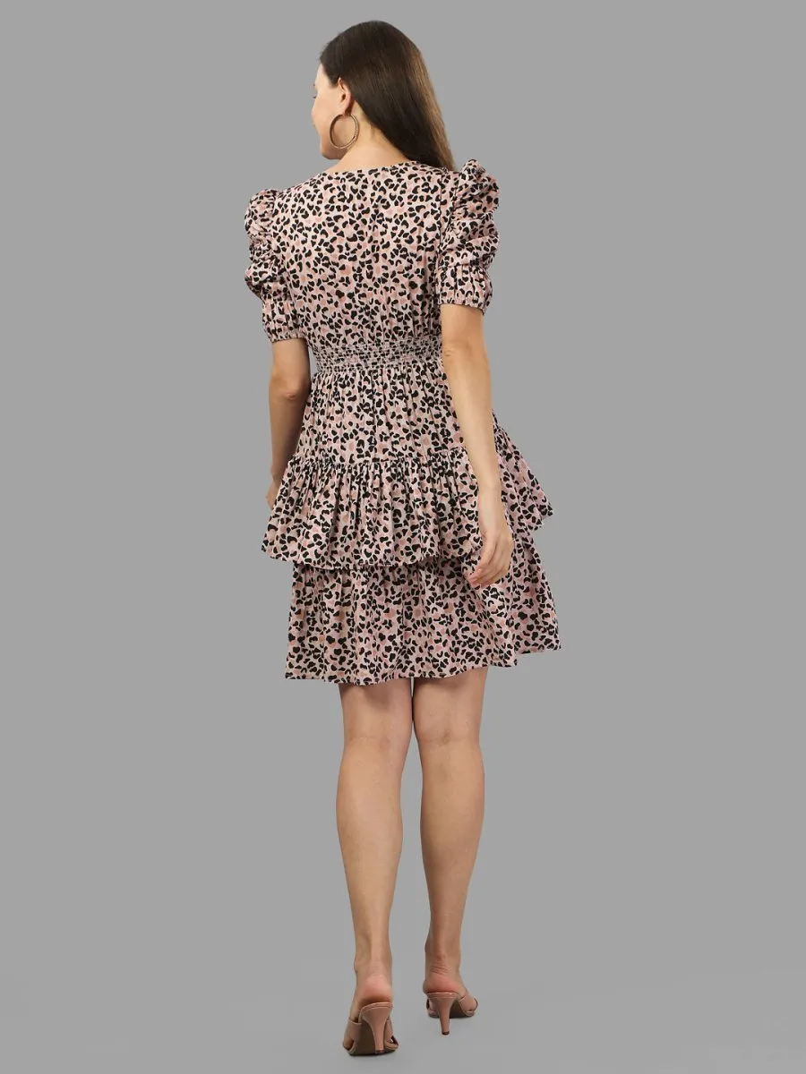 dresses for Women western wear leopard print