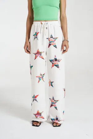 Elastic Waist Pant STAR X LOVERS