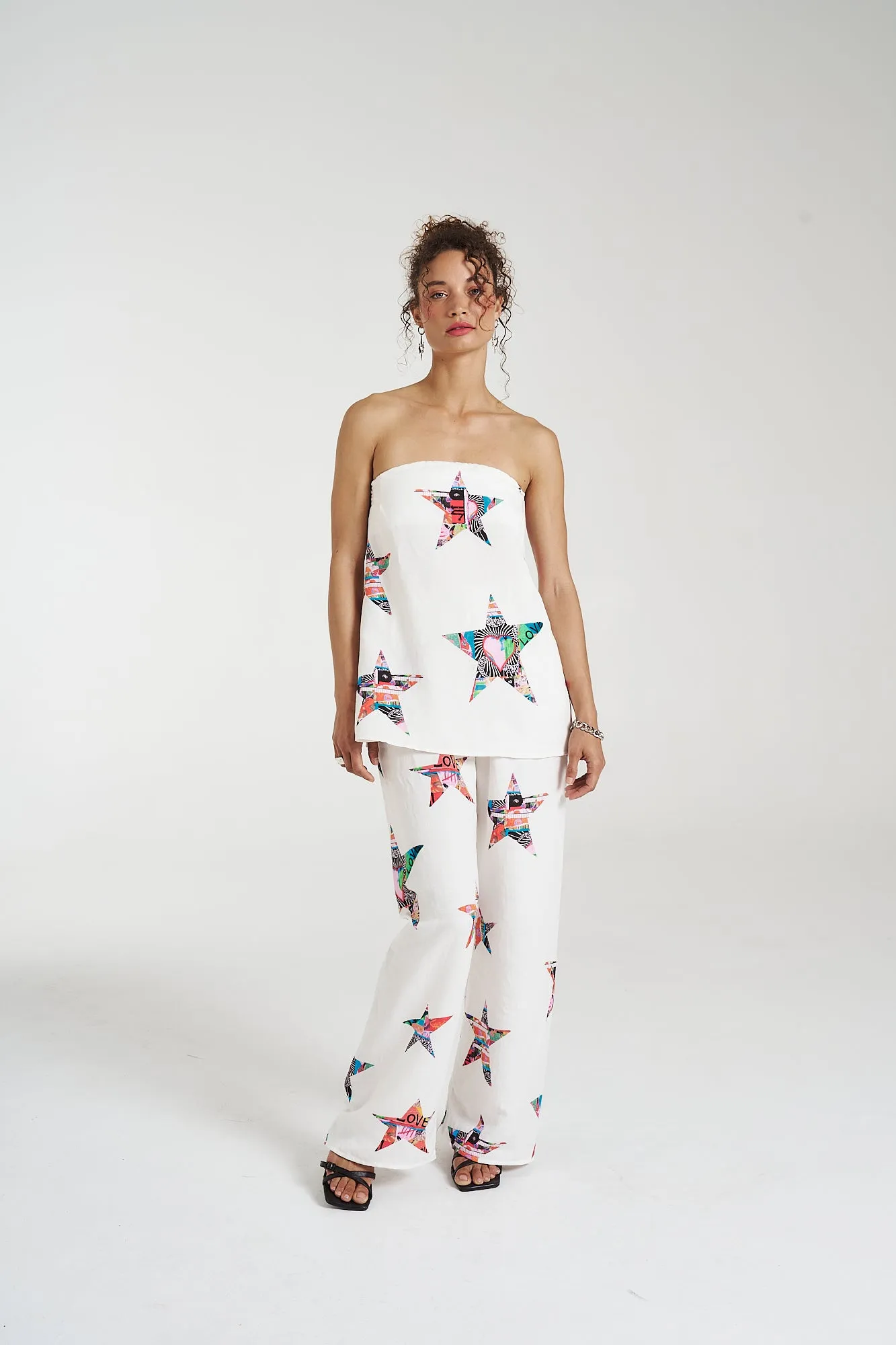 Elastic Waist Pant STAR X LOVERS