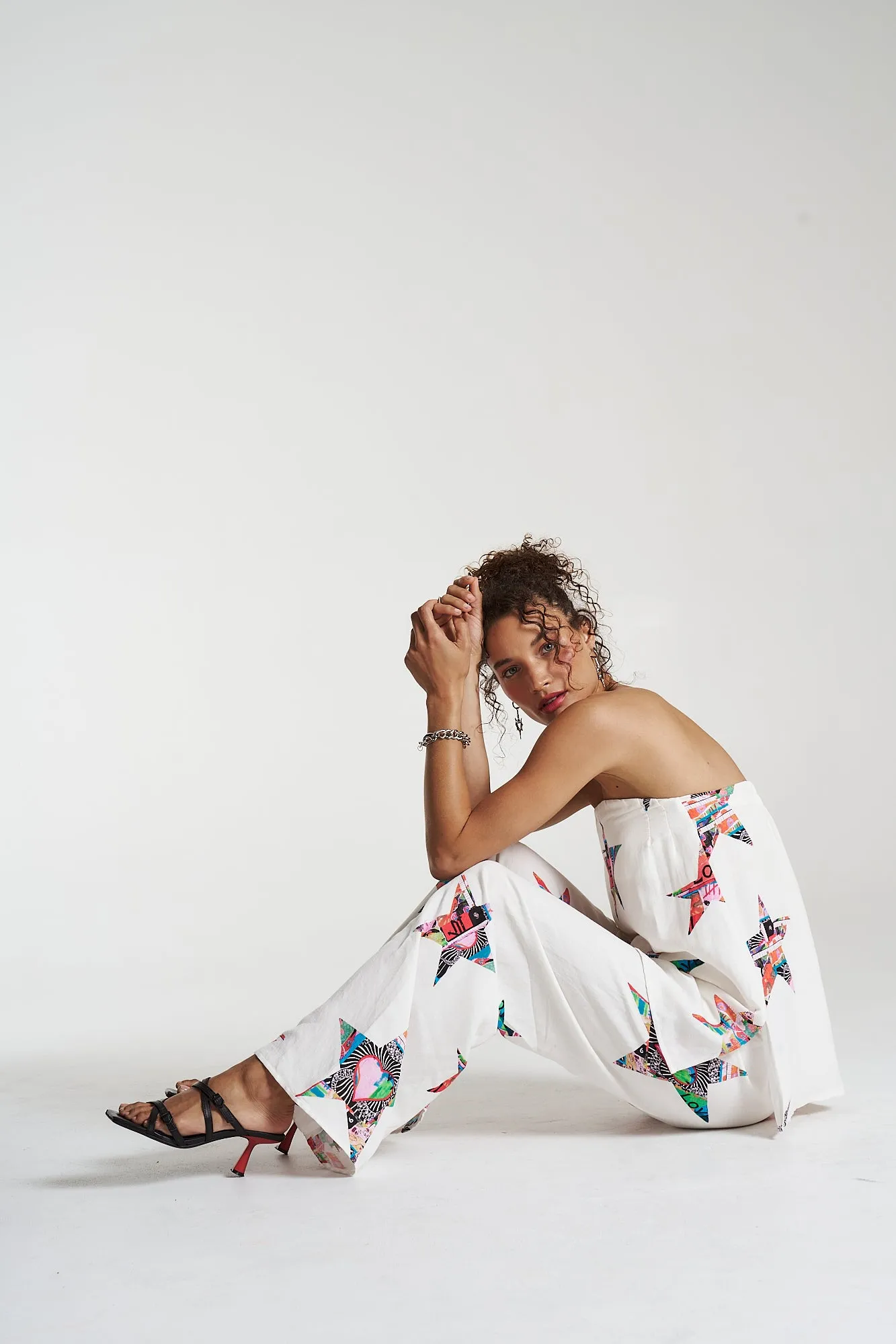 Elastic Waist Pant STAR X LOVERS