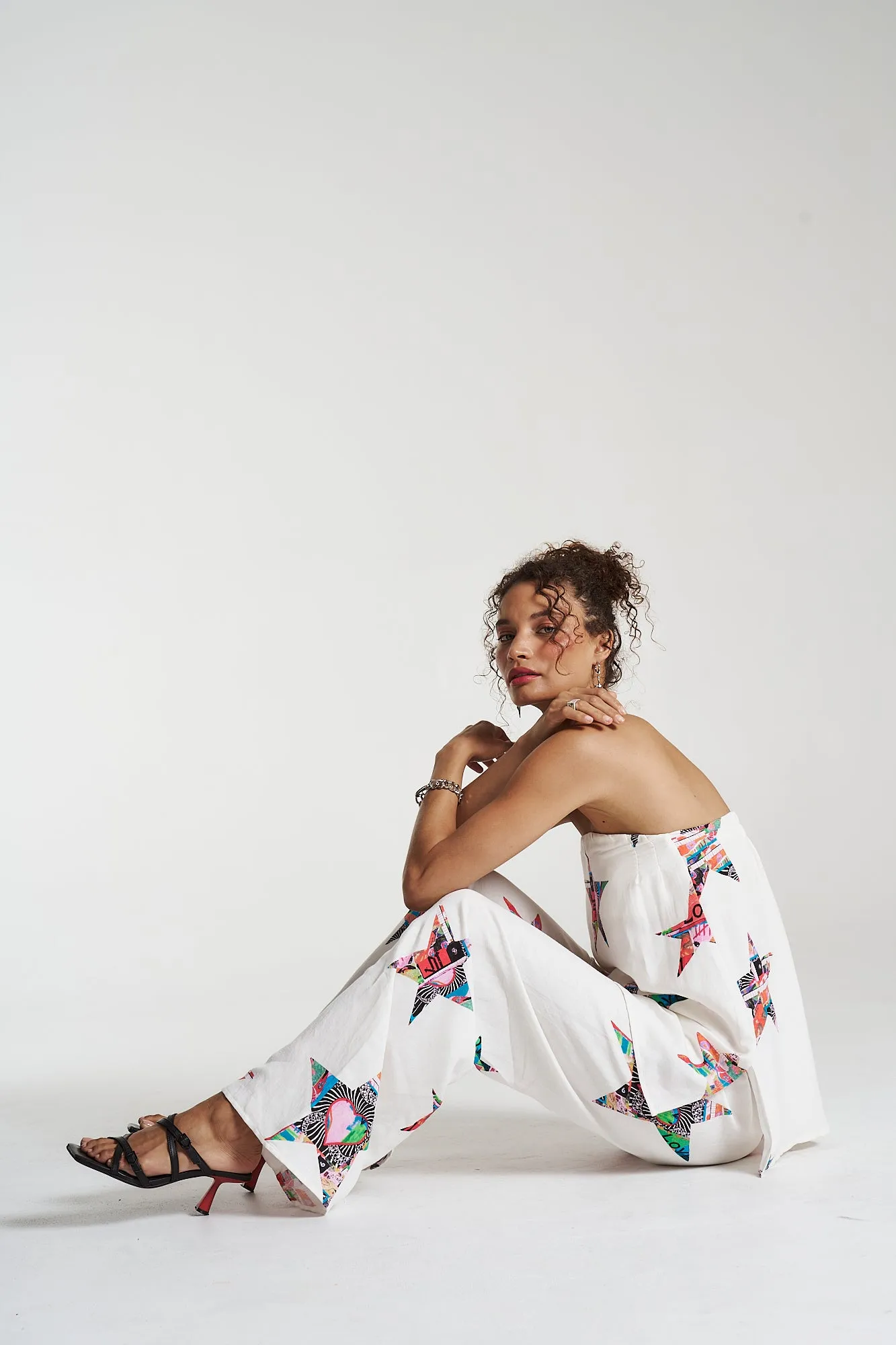 Elastic Waist Pant STAR X LOVERS