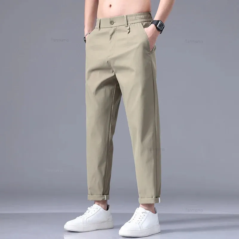 Entdecke den Sommerstil mit den 'Elysium Elite' Ice-Silk-Hosen