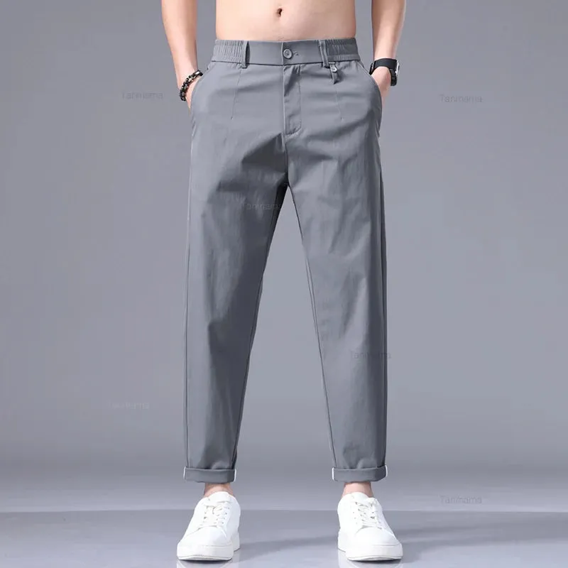 Entdecke den Sommerstil mit den 'Elysium Elite' Ice-Silk-Hosen