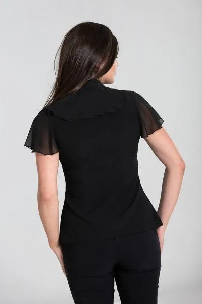 Evanora Blouse - Black -