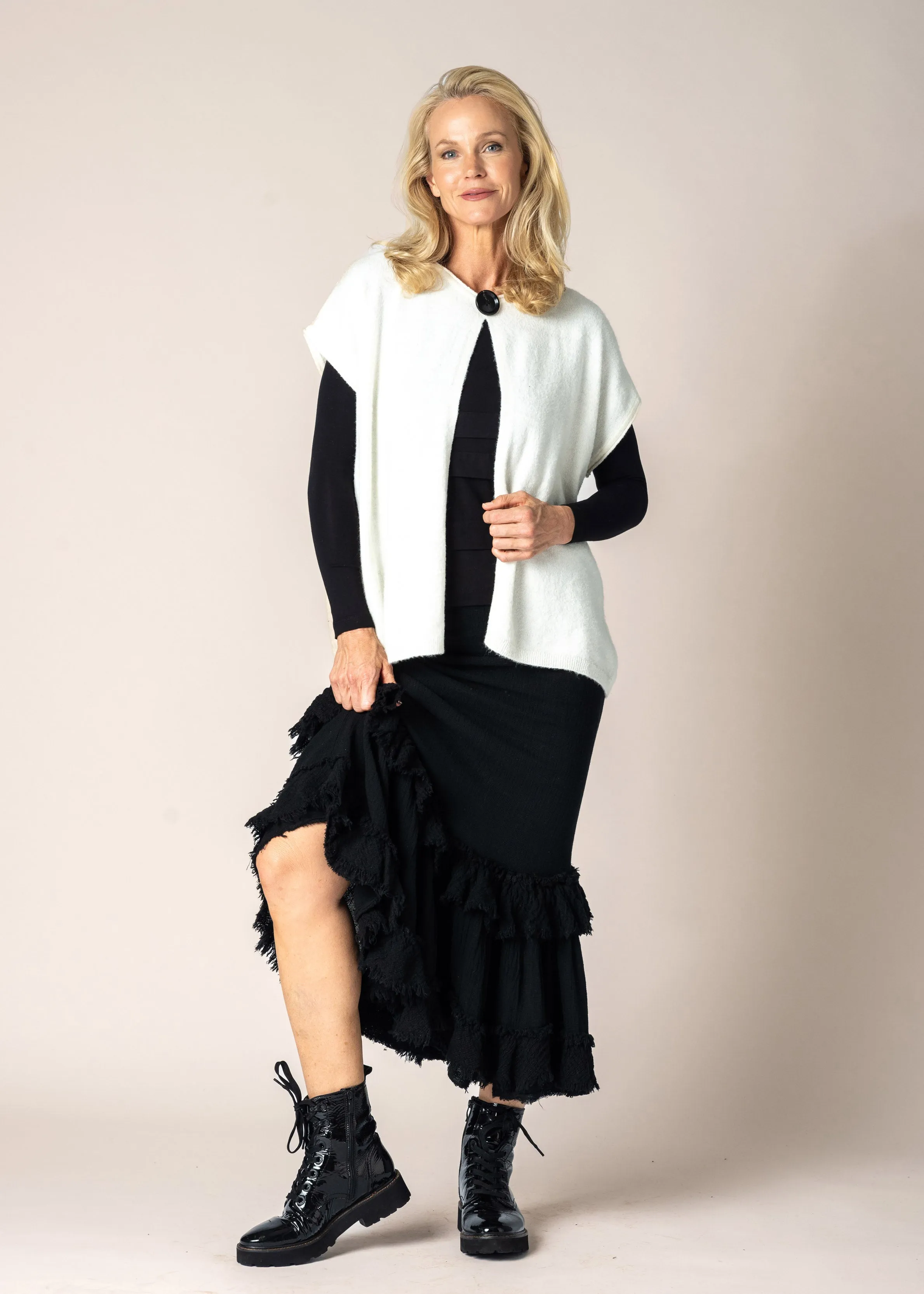 Fenella Top in Cream