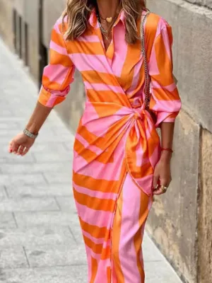 Ferreira - Sommer dress with double buttons.