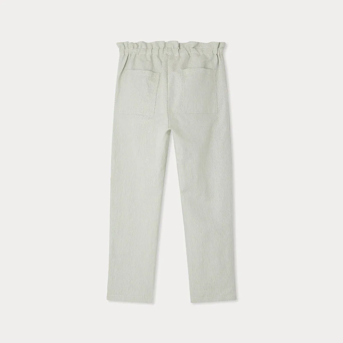 Fetiche striped pants in linen