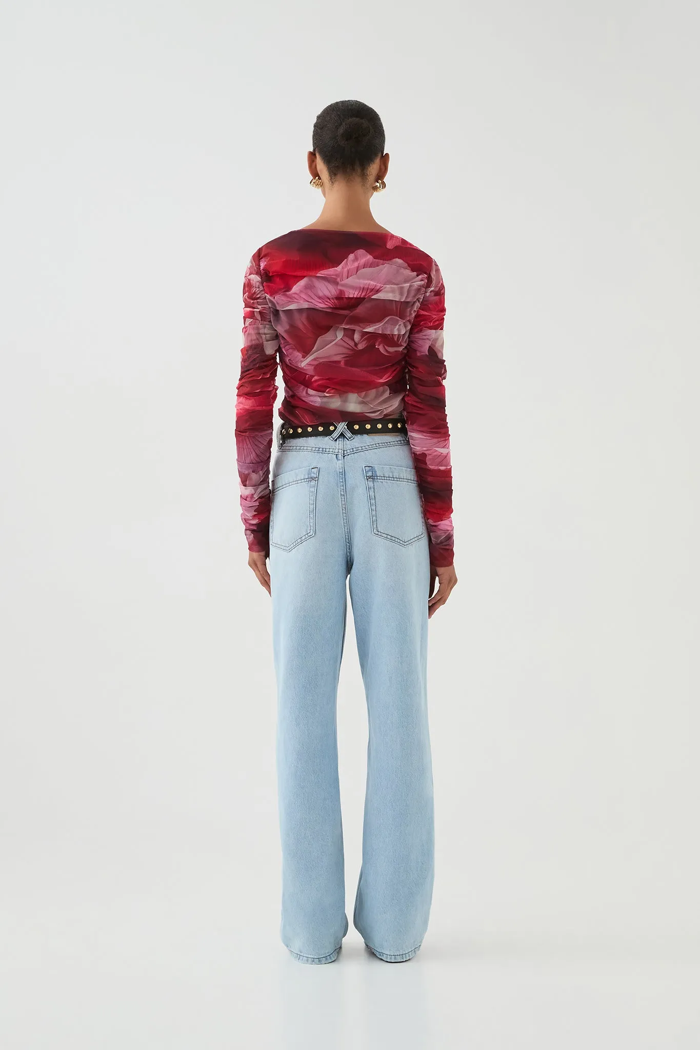 Flora Mesh Top