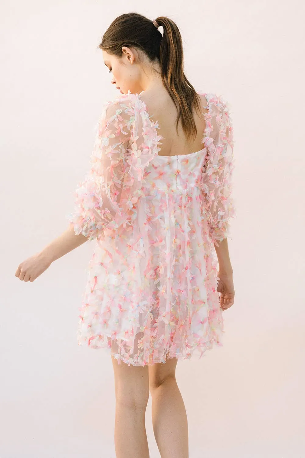 Flower Tulle Dress