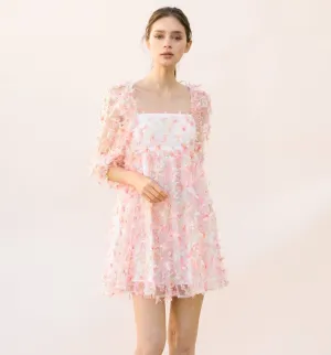 Flower Tulle Dress