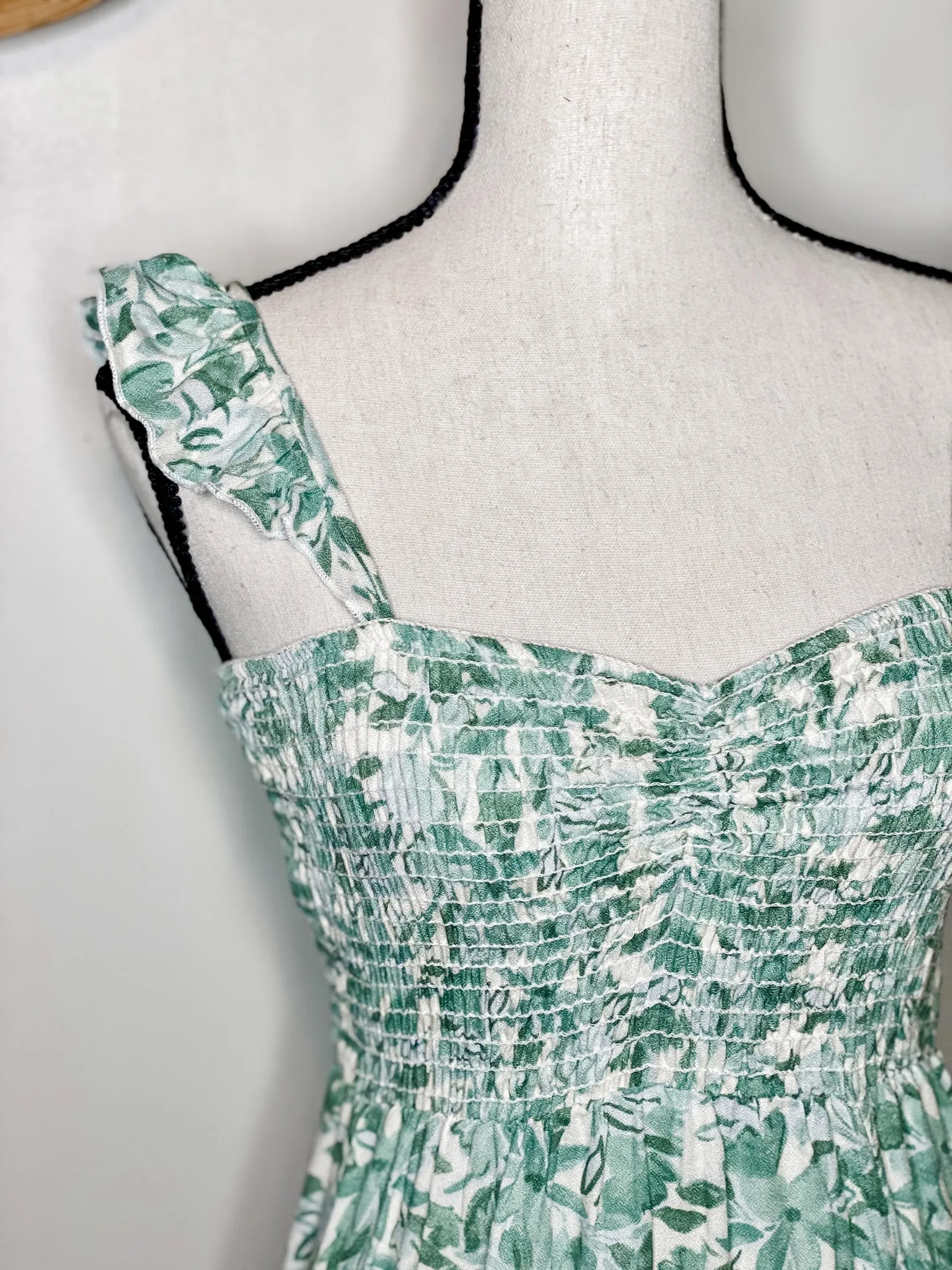 Fun In The Sun Smocked Midi Dress