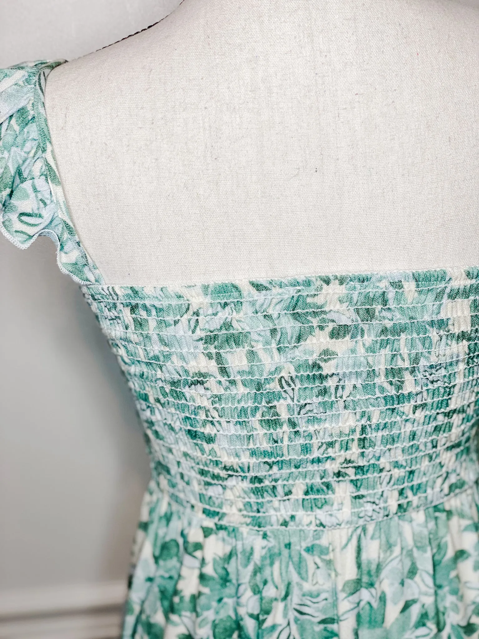 Fun In The Sun Smocked Midi Dress