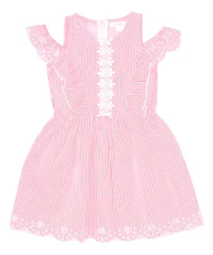 Girl Stripe Dress 2-7