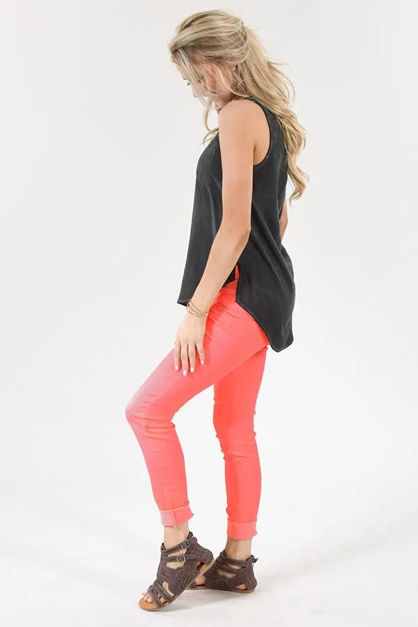 Great Escape Tank ~ Charcoal