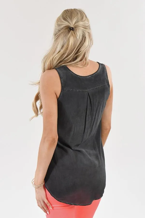 Great Escape Tank ~ Charcoal
