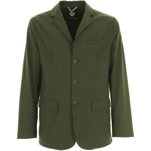 Green Polyester Blazer