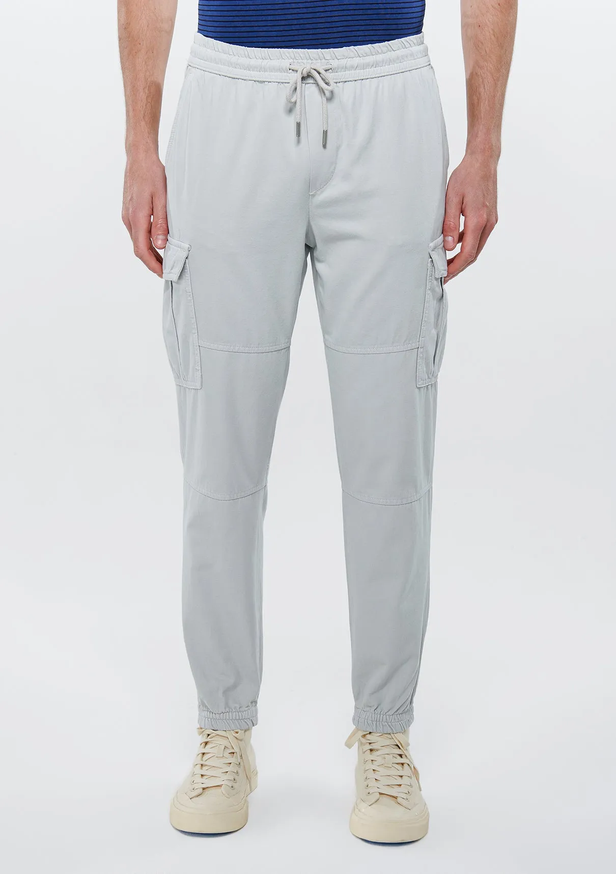 Grey Cargo Pants