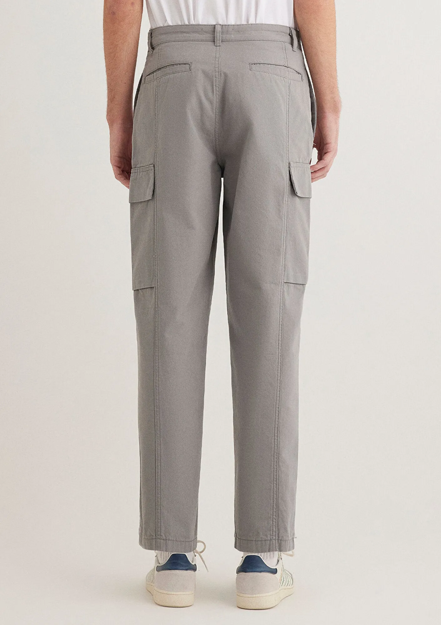 Grey Cargo Pants