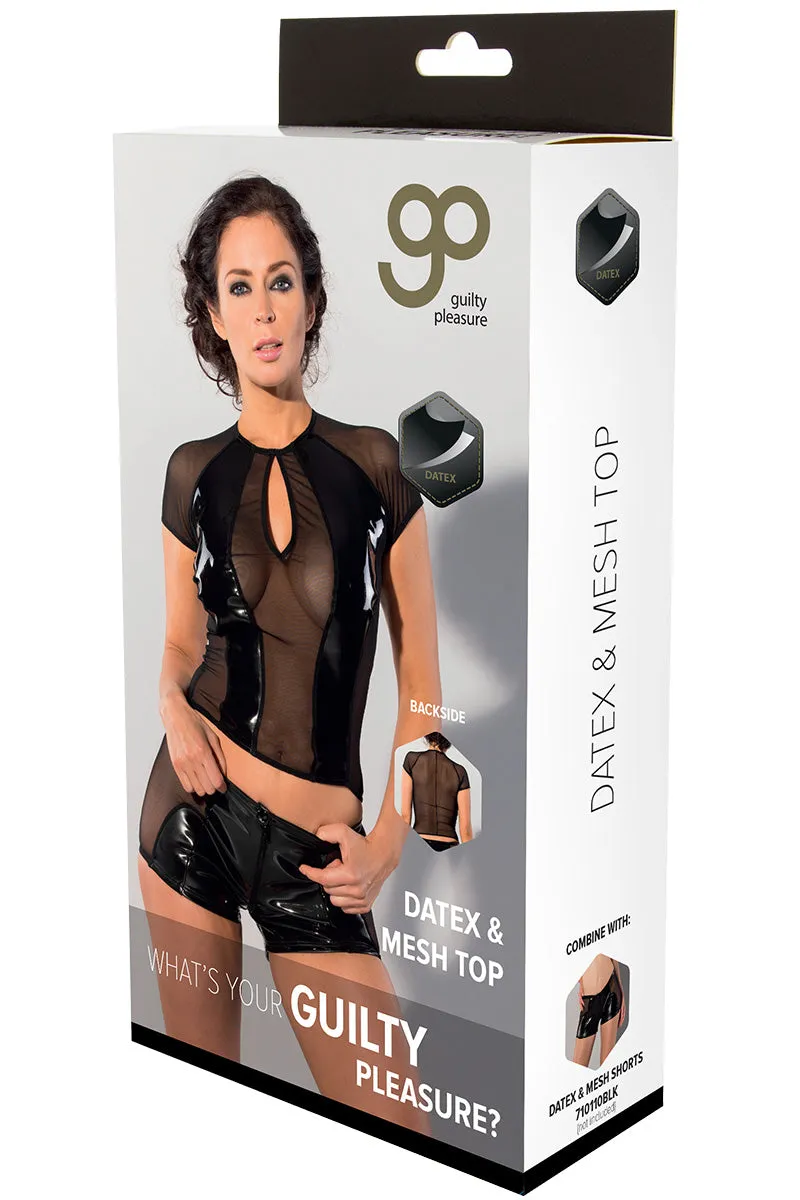 Guilty Pleasure Datex and Mesh Top