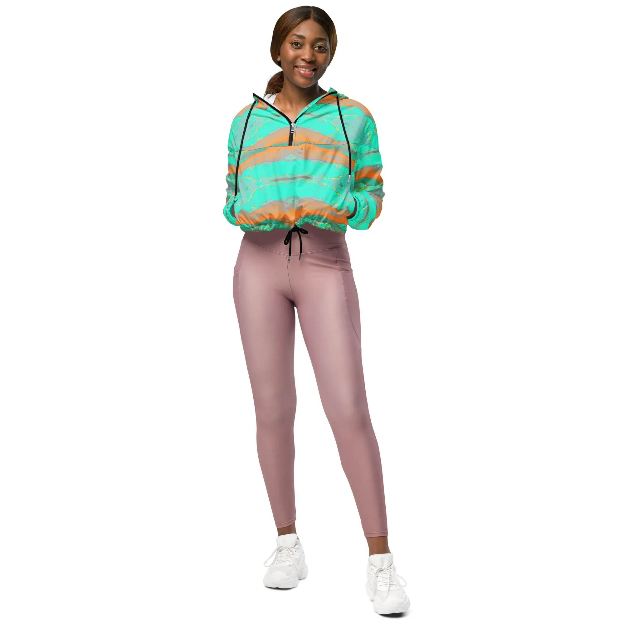 Gulf Shore Women's Cropped Windbreaker