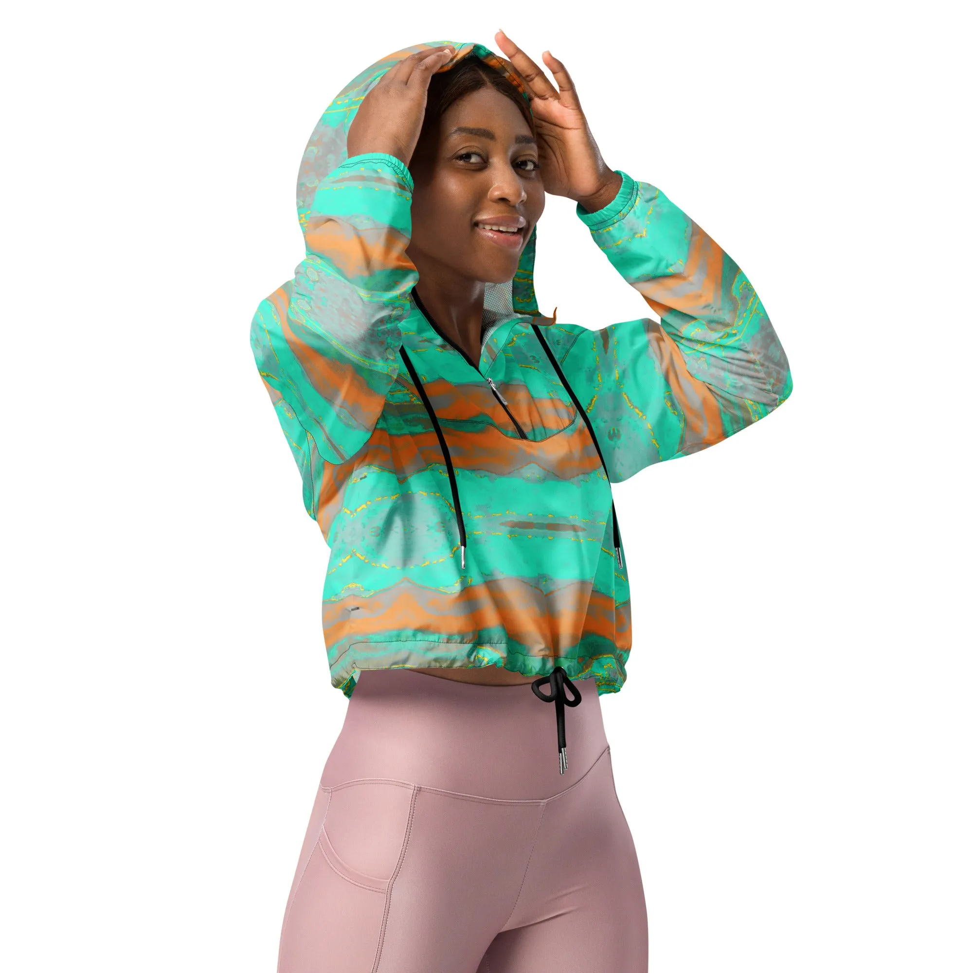 Gulf Shore Women's Cropped Windbreaker