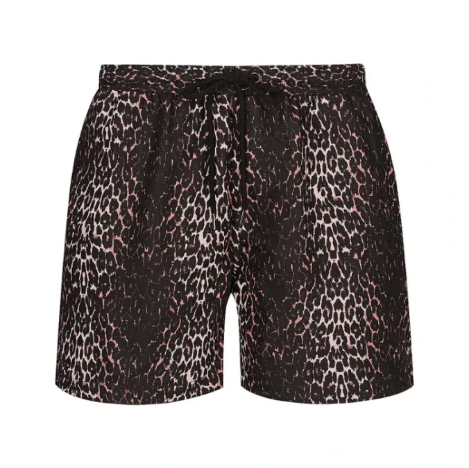 Hank Board Shorts Final Sale - Kitty Leopard
