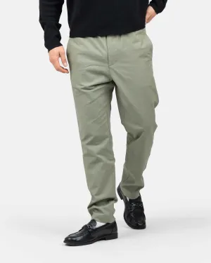 Heavyweight Linen Pants Army