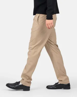 Heavyweight Linen Pants Mocha