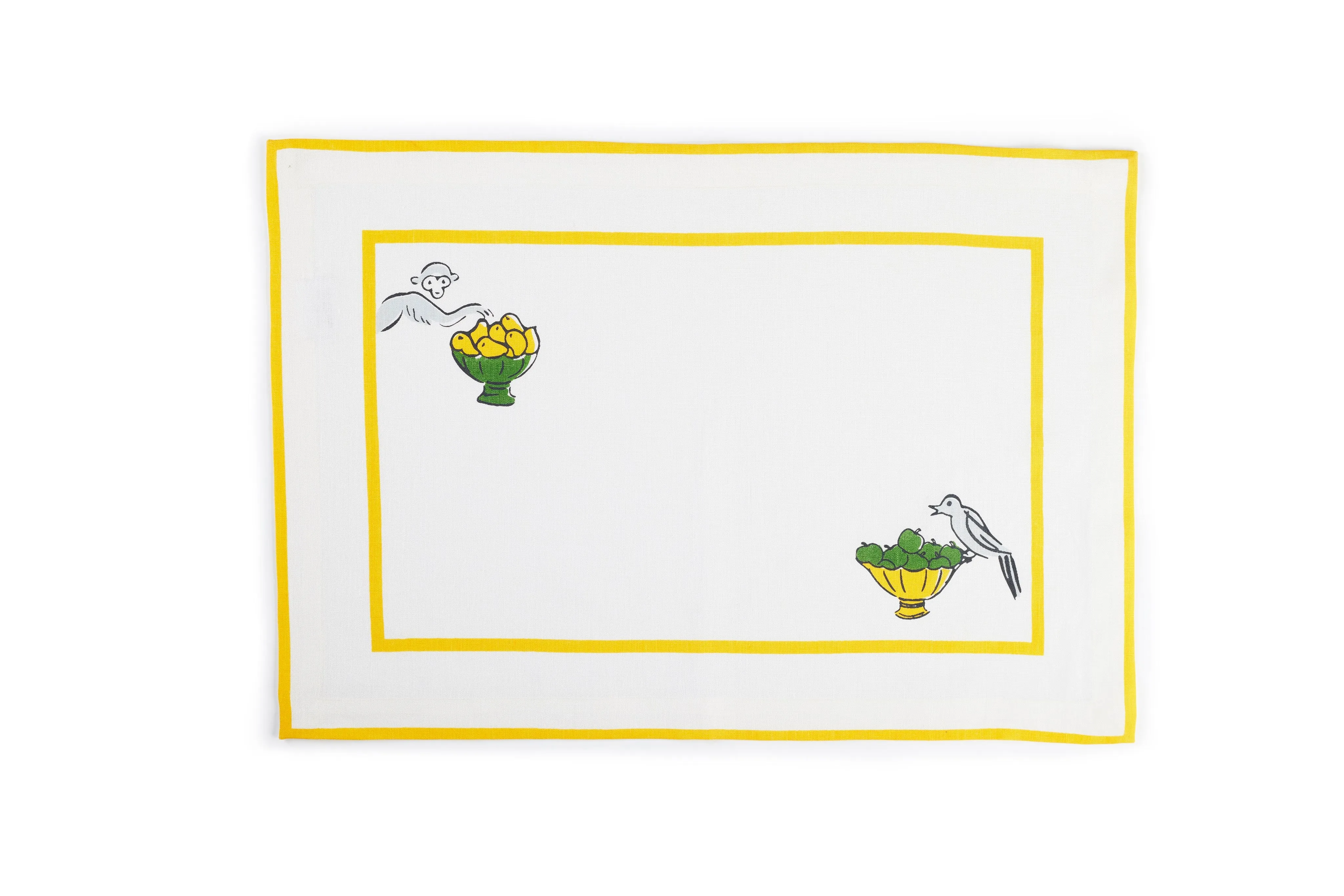 Home Table Linen Monkeys & KoÃ«ls Mats Cotton AcTsMk Fashion Edit Home Lifestyle Artchivesindia