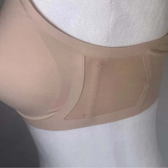HoneyLove Crossover Bra Wire-free with adjustable straps Sand (Beige) Size 32B/C