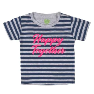 Infant Girls T-Shirt Together Daughter-MOM - H.grey | Bachaa Party Baby Clothes Girls Tops & T-Shirts