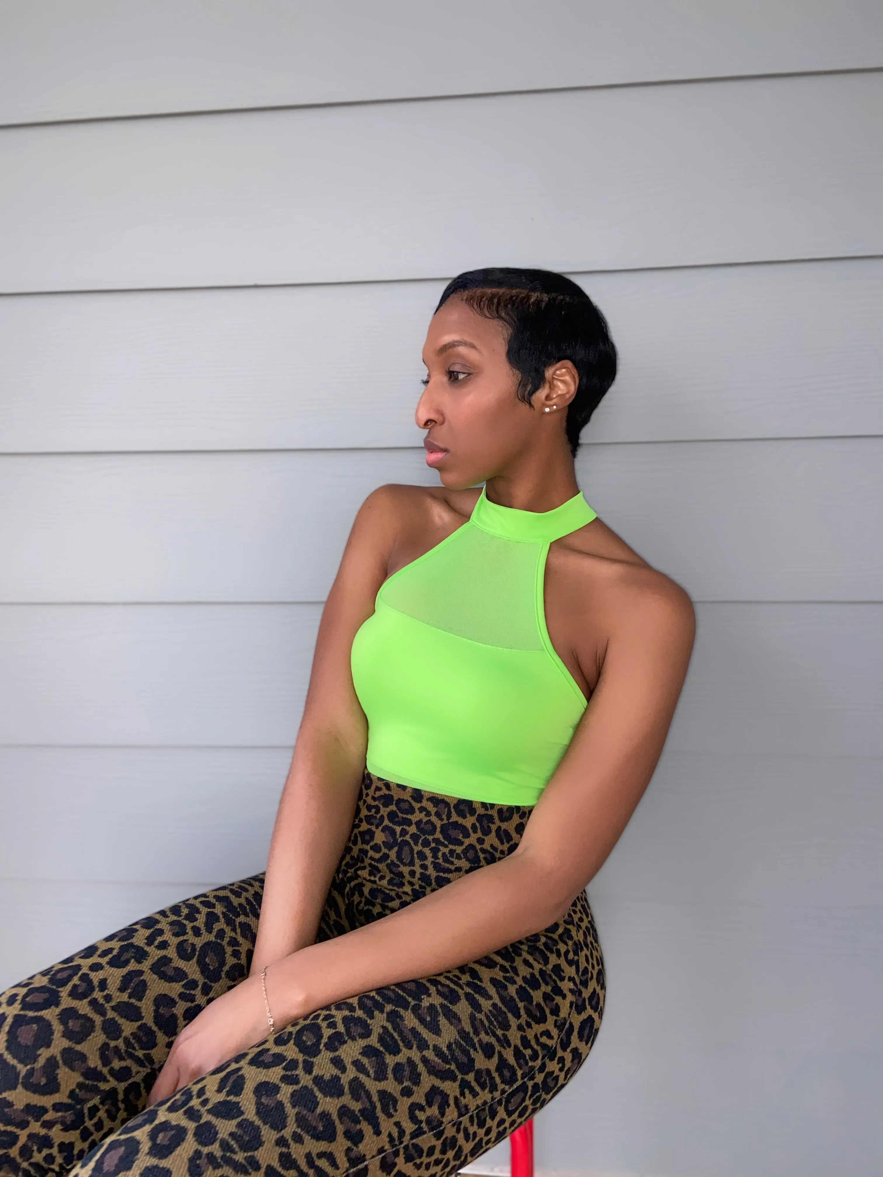 Intentions | bodysuit (Neon Green)