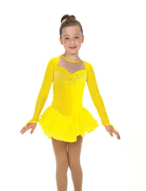 J694/22 Ice and Sun Dress Sun Yellow