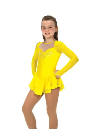 J694/22 Ice and Sun Dress Sun Yellow
