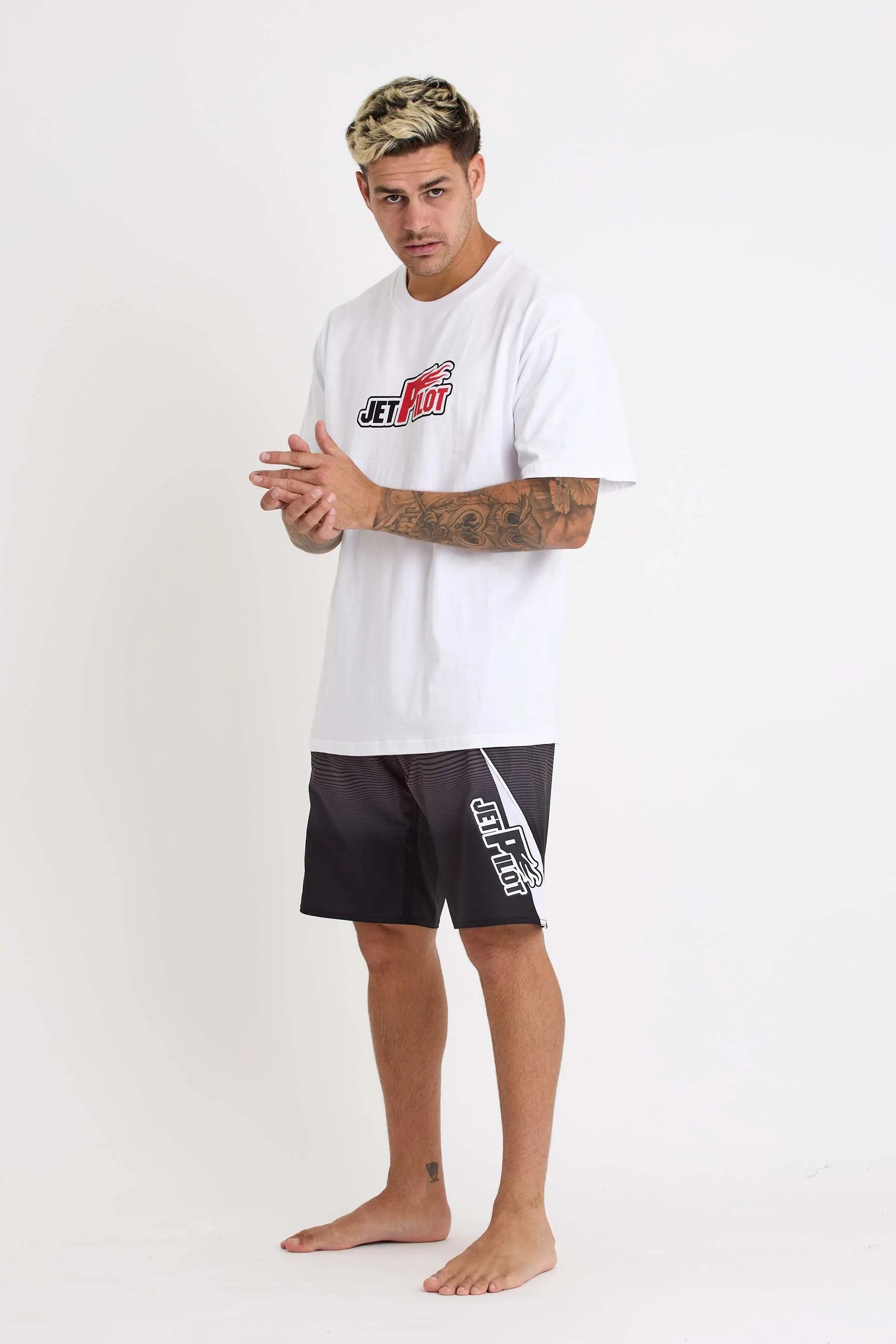 Jetpilot Pulse Streamliner Boardshort - Black