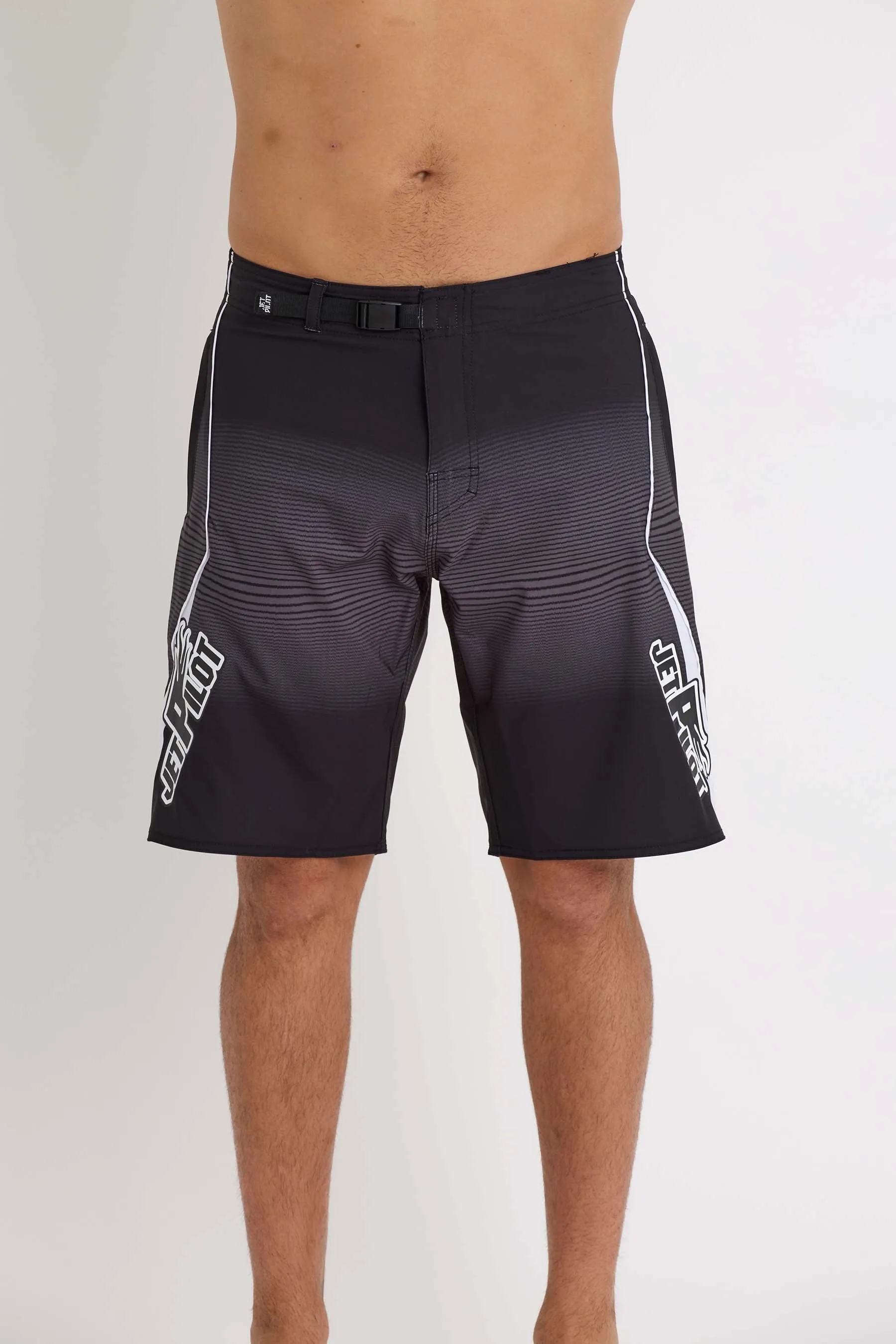 Jetpilot Pulse Streamliner Boardshort - Black