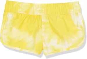 Kanu Surf Girls Isabel UPF 50  Elastic Waist Boardshorts Beach Girl Yellow 12
