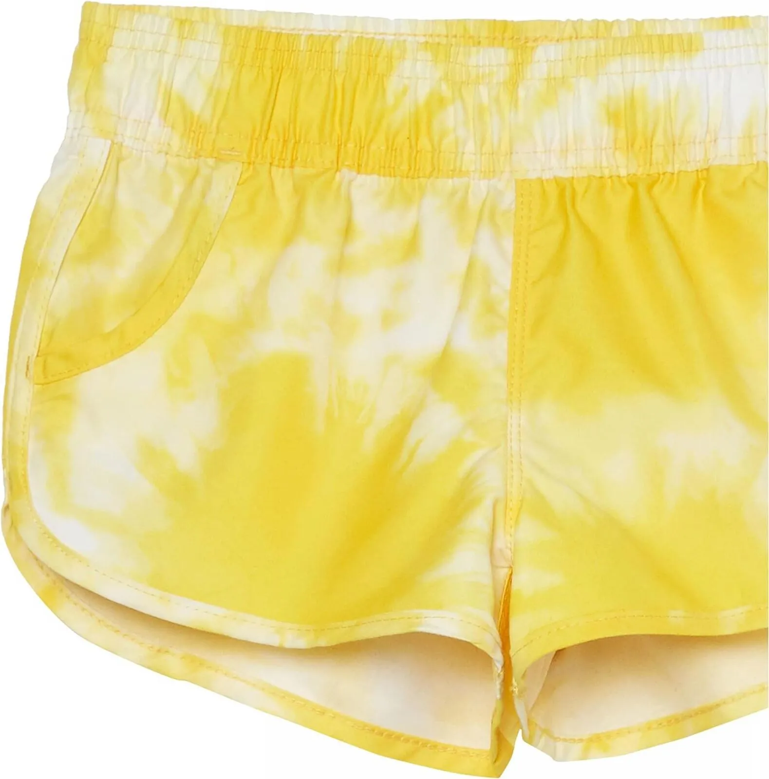 Kanu Surf Girls Isabel UPF 50  Quick Dry Elastic Waist Boardshort Girl Yellow 8