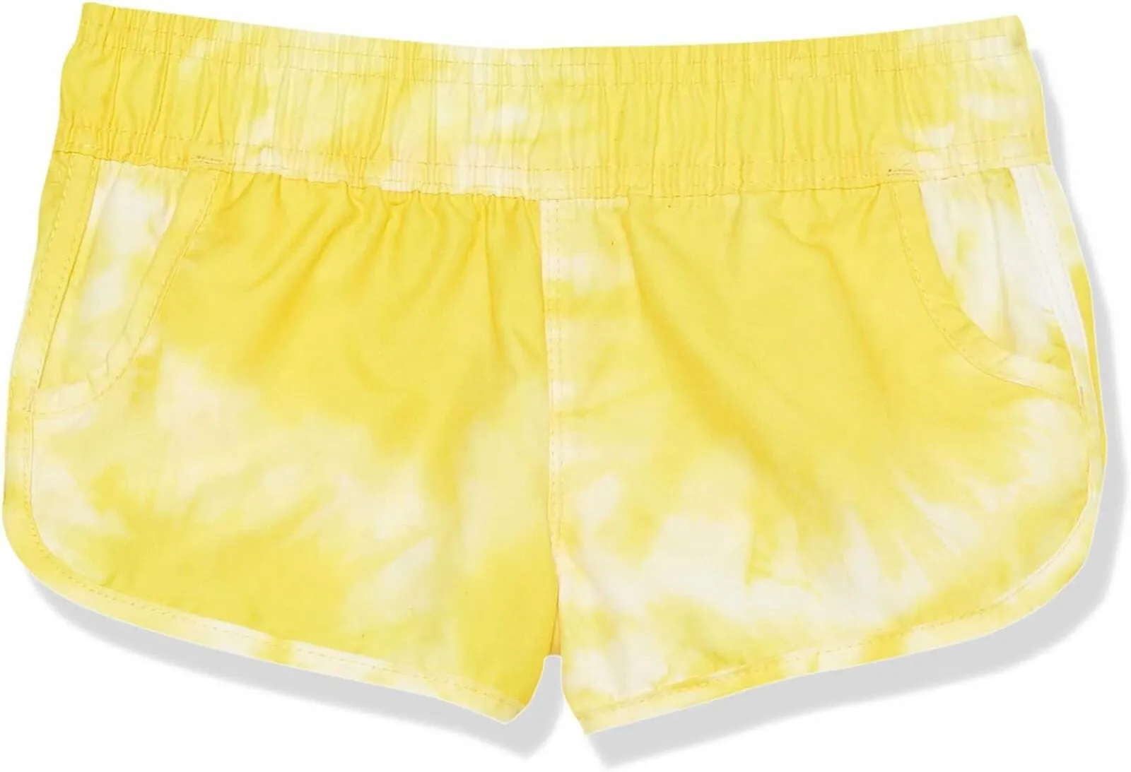 Kanu Surf Girls Isabel UPF 50  Quick Dry Elastic Waist Boardshort Girl Yellow 8