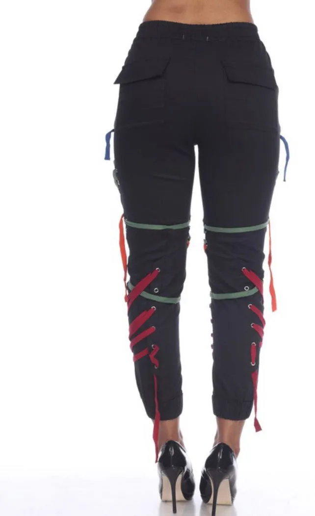 Lace Up Pants