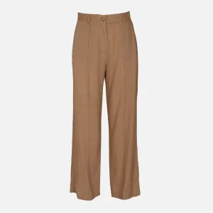 LADIES LINEN BLEND CASUAL PANTS
