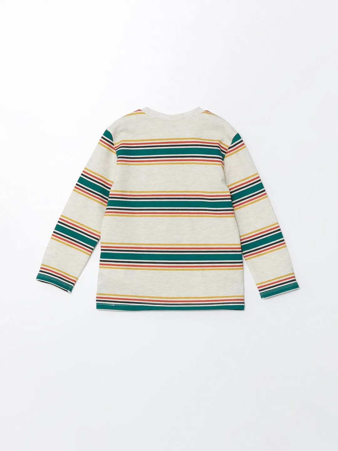 LCW baby

Melange Striped Crew Neck Long Sleeve Printed Baby Boy T-Shirt