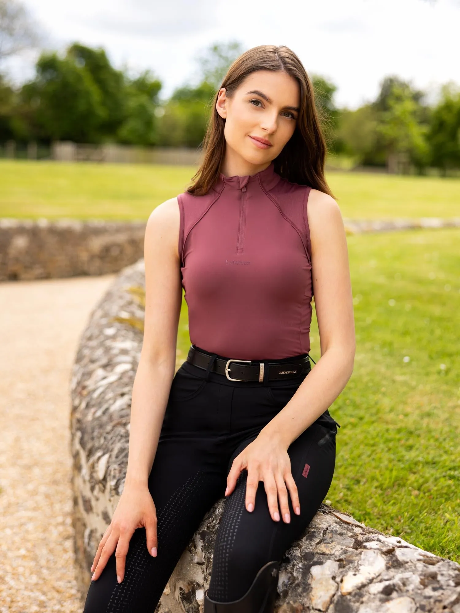 LeMieux Maria Mesh Sleeveless Baselayer