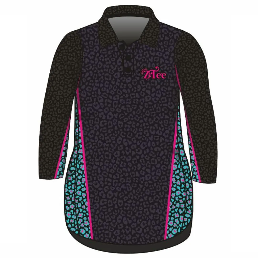 Leopard Print | Wild Side Follow the Sun Black Lifestyle Fishing Dress