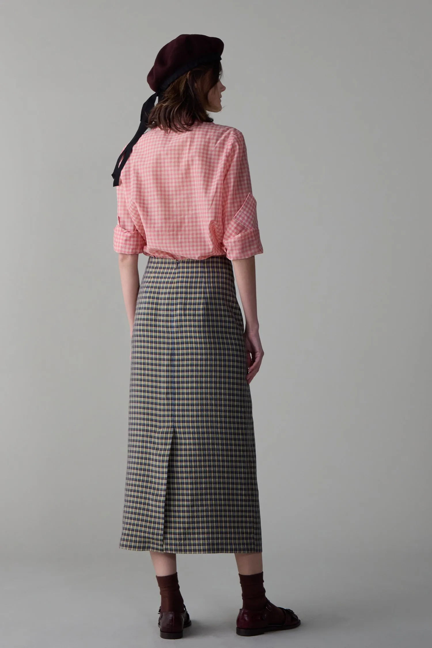 LILA SKIRT | MULTI PLAID