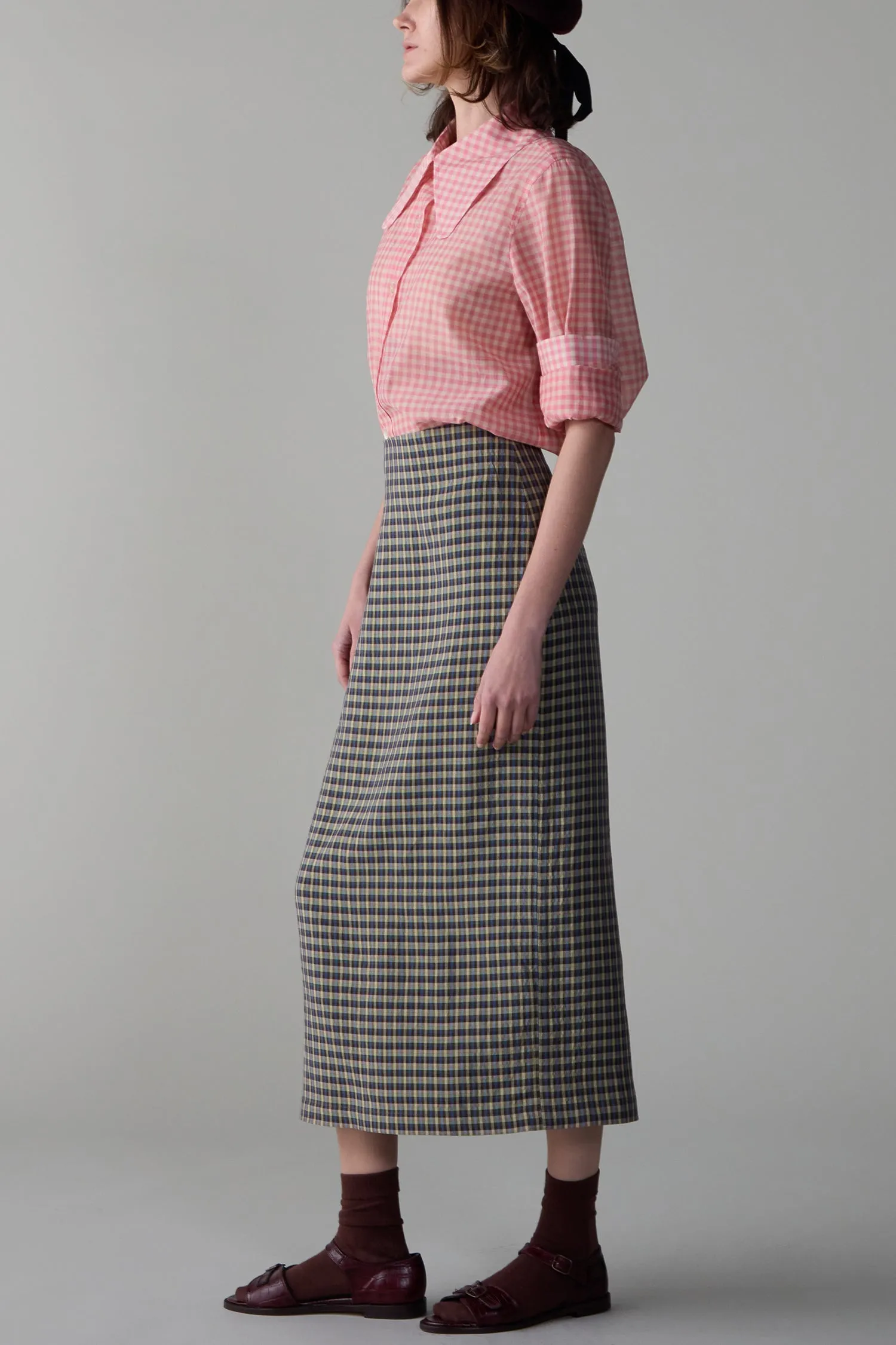 LILA SKIRT | MULTI PLAID