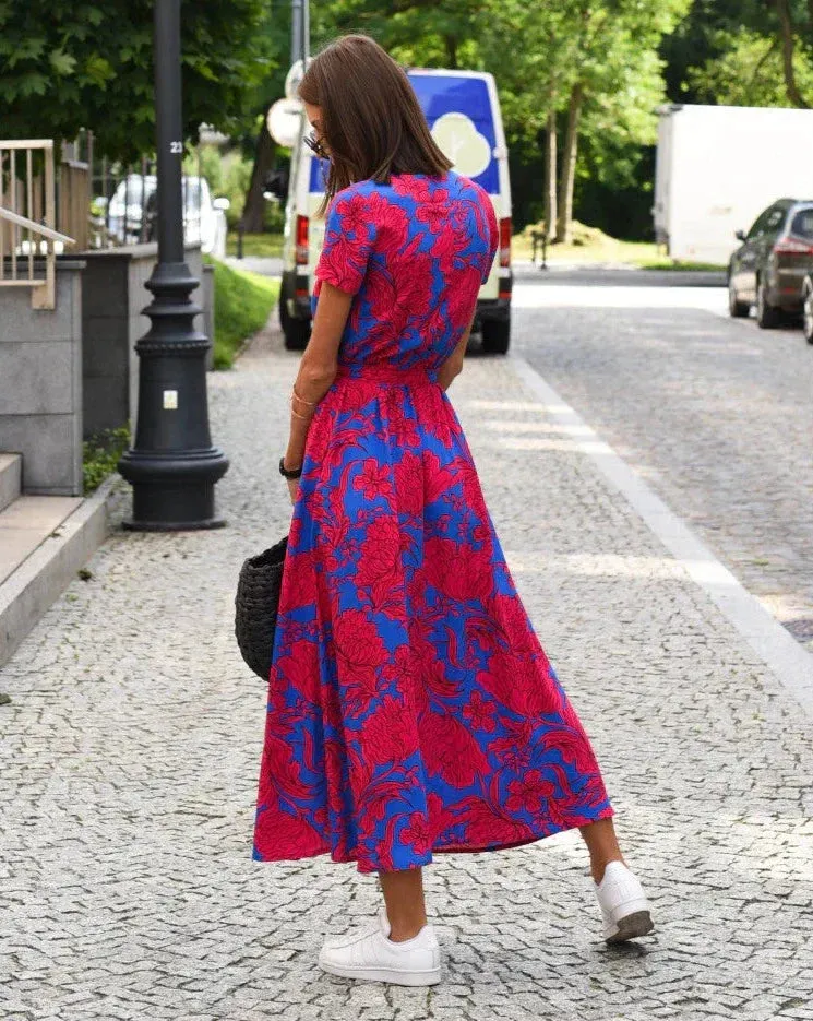 LINDA | Floral Summer Dress
