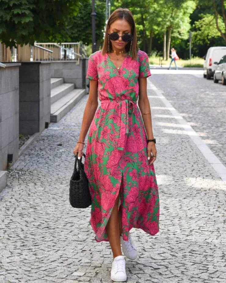 LINDA | Floral Summer Dress